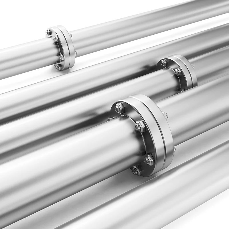 Stainless Steel Industrial Fluid Pipe