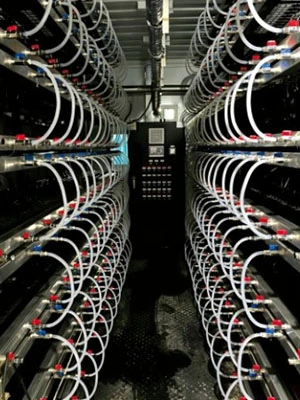 Pipe for PDU cabinet PDU 