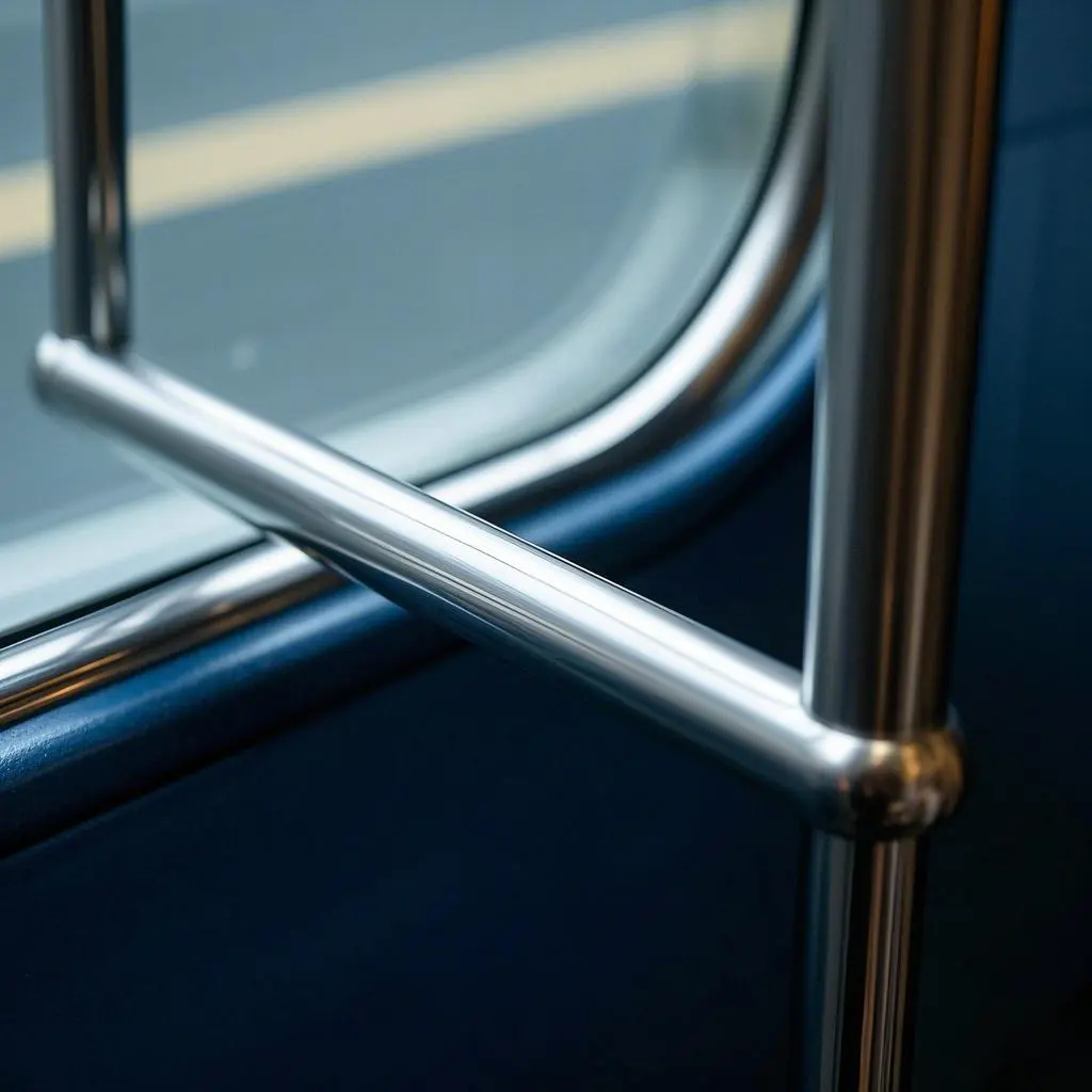 Stainless Steel Pipe for Handrails Inside Transportation Vehicles